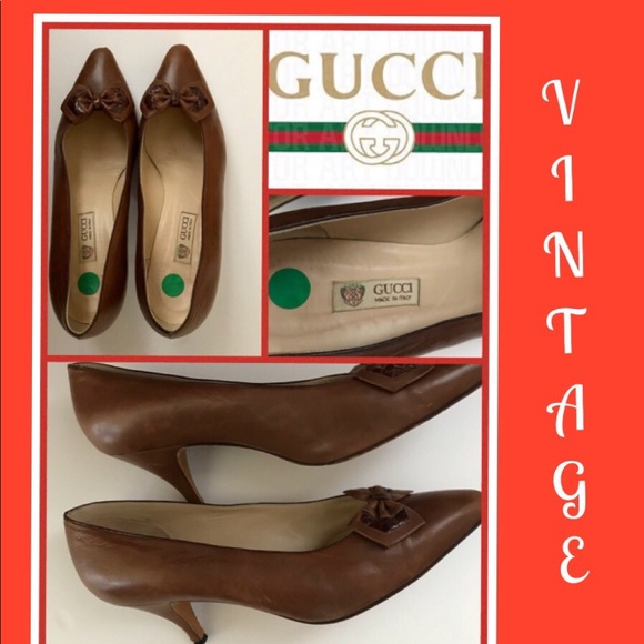 Gucci Shoes - 🎆 Spectacular vintage Gucci heels. Rare find.